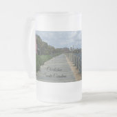 Belle promenade en bord de mer Mug givré (Devant gauche)