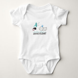 "Belle rencontre beau gosse" Body bébé 0-24 M