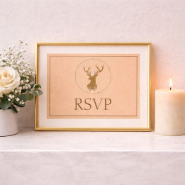 Belle réponse beige RSVP