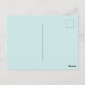 Belle robe Nuptiale/wedding shower Invitation (Dos)