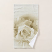 Belle rose blanche (Serviette à main)