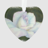 BELLE ROSE BLANCHE VALENTINE ORNAMENT (dos)