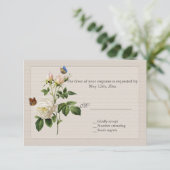 belle rose blanche vintage RSVP (Debout devant)
