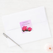 belle rose camellia fleurs livre autocollant (Enveloppe)