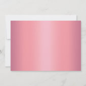 Belle Rose Gold Bridal Shower Invitation (Dos)