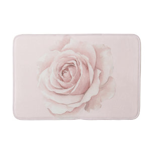 Belle Rose Mooie Roze Bloem Badmat