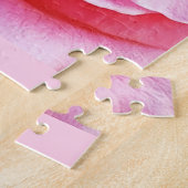 Belle rose rose Puzzle (Côté)