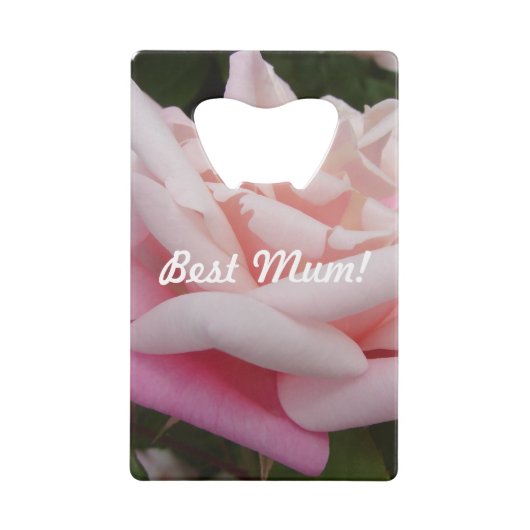 Belle rose rose rose Meilleure fleur maman design (Devant)