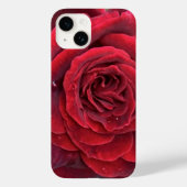 Belle rose rouge iphone 14 coque (Verso)