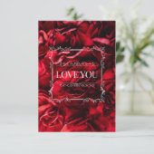 belle rouge amour carte (Debout devant)