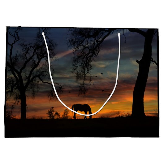 Belle Sac Cadeau Cheval (Dos)