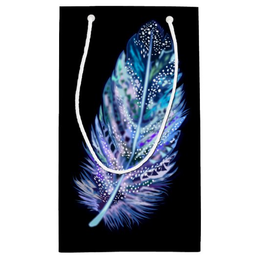 Belle Sac cadeau en plumes - Choisir les couleurs (Dos)