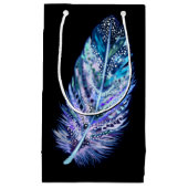 Belle Sac cadeau en plumes - Choisir les couleurs (Devant)