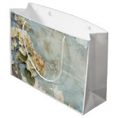 Belle Sac Cadeau Hydrangea - Personnalisé artistiq (Dos Angle)