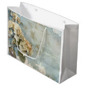 Belle Sac Cadeau Hydrangea - Personnalisé artistiq (Devant Angle)