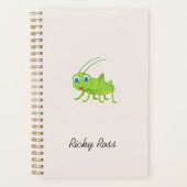 Belle sauterelle verte pourpre (Devant)