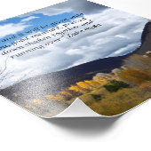 Belle Scène de montagne Luke 6:38 Photo (Coin)