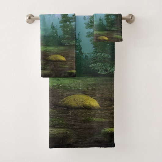 Belle scène de nature au clair de lune (En situation)