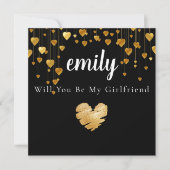 Belle Serez-Vous Ma Carte De Fille (Devant)