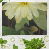 Belle serviette de cuisine Jaune Marigold (Plié)