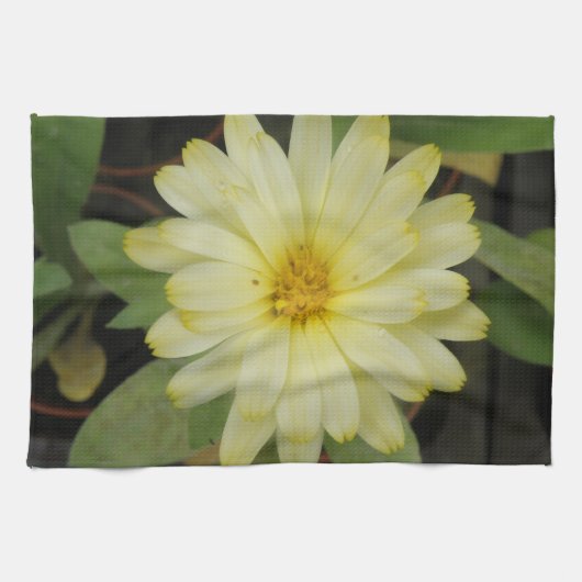 Belle serviette de cuisine Jaune Marigold (Horizontal)