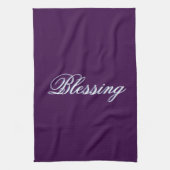 Belle Serviette de cuisine violette (Vertical)