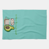 Belle serviette de plat à thème hivernal (Horizontal)