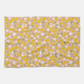 Belle serviette sicilienne au citron (Horizontal)