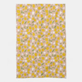 Belle serviette sicilienne au citron (Vertical)