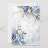 Belle Simple Invitations De Mariage. (Dos)