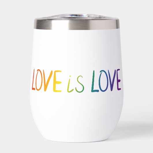 Belle Simple Minimal Amour Est Amour Fierté (Avant)