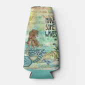 Belle Sirène Faire Quelques Vagues Glacière de bou (Devant)