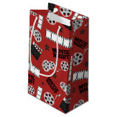 Belle soirée cinéma motif carrelé sac (Dos Angle)