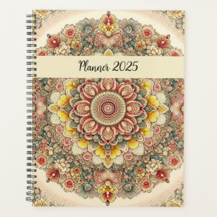 Belle Spirituelle Colorée Mandala Vintage