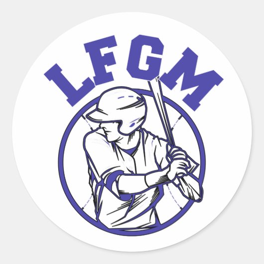 Belle Stickers baseball (Devant)