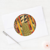 Belle Stickers Femme noire et Jugs d'eau (Enveloppe)