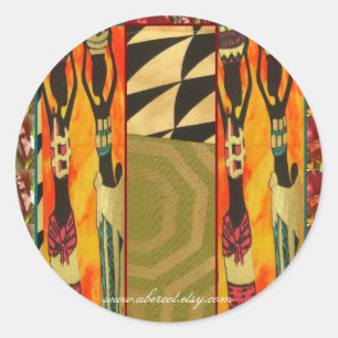 Belle Stickers Femme noire et Jugs d'eau