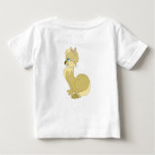 Belle T-shirt bébé chatte (Dos)
