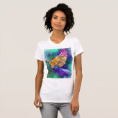 Belle T-shirt couleur perroquet (Devant entier)