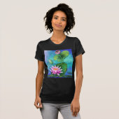 Belle T-Shirt Rose Water Lily (Devant entier)