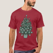 Belle T-shirt sapin de Noël (Devant)