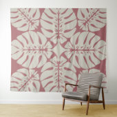 Belle tapisserie de la courtepointe hawaïenne trop (En situation (horizontale))