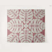 Belle tapisserie de la courtepointe hawaïenne trop (Devant (Horizontal))