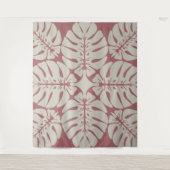 Belle tapisserie de la courtepointe hawaïenne trop (Devant)