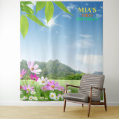 Belle Tapisserie de prairie arrière-plan (En situation)