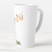 Belle tasse à café d'automne (Angle droit)