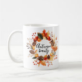 Belle tasse à café d'automne (Gauche)