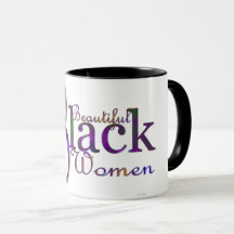 Belle tasse à café des femmes noires