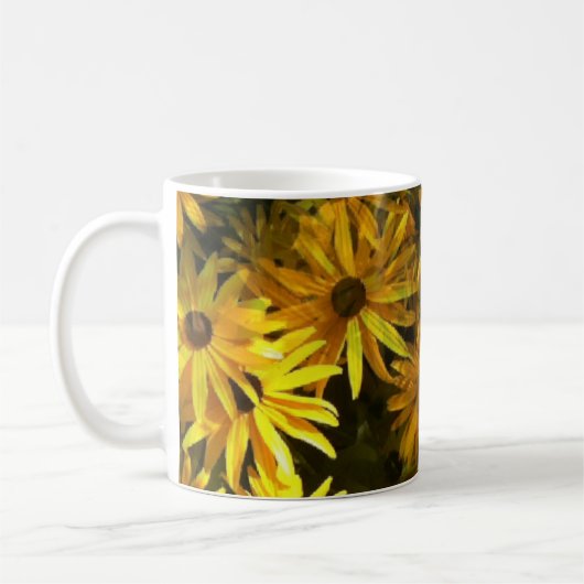 Belle Tasse à café tournesol (Gauche)