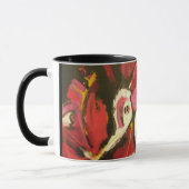 BELLE TASSE ABSTRAITE DE CYGNE (Gauche)